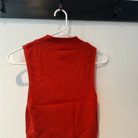 Primark Bold Red Sleeveless Tank Top - Picture 3 of 3